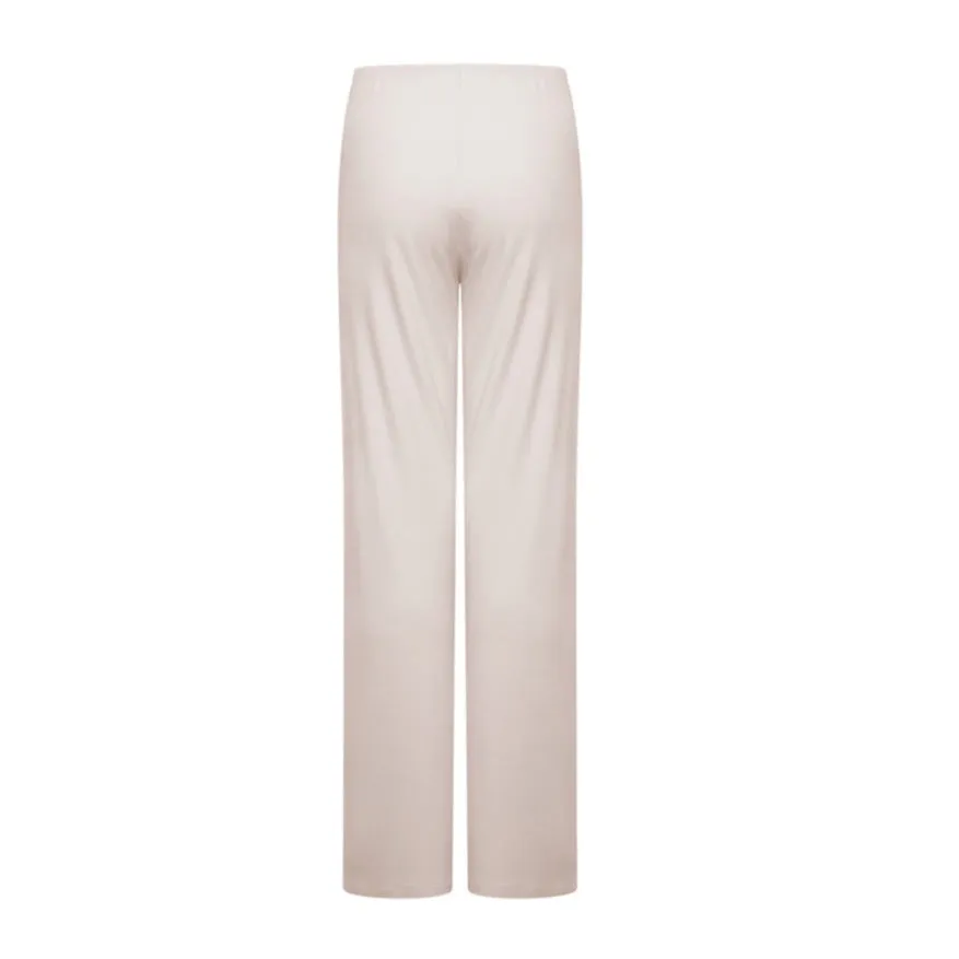 Ribbed Sleep Trouser- Latte