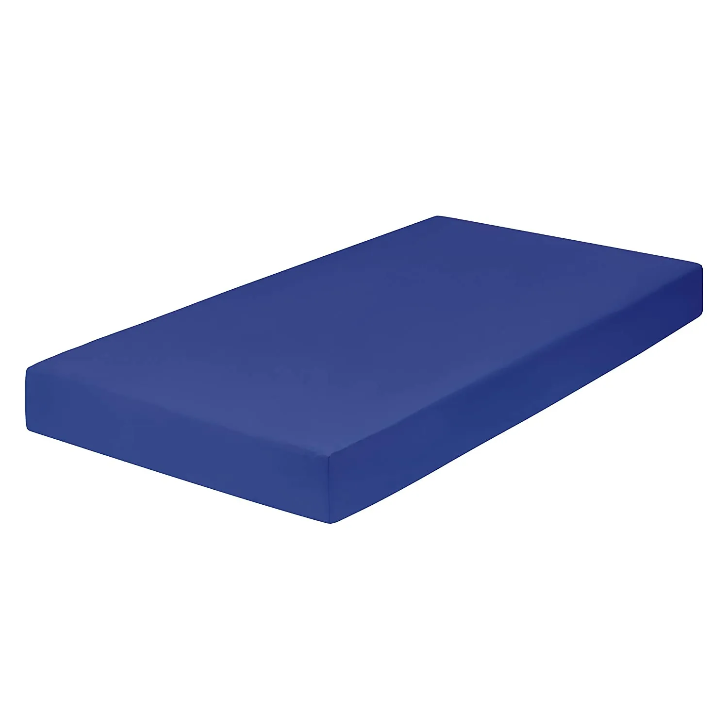 Royal Blue Fitted Crib Sheet