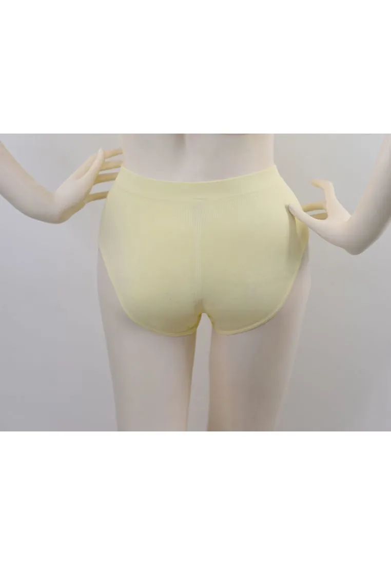 Santimo 2 in 1 Full Panty - Gray/Yellow