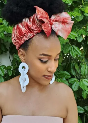 Silk Adire African Print Slide-on Head Band