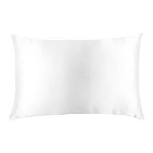 Silk Magnolia Silk Pillowcase Arctic White