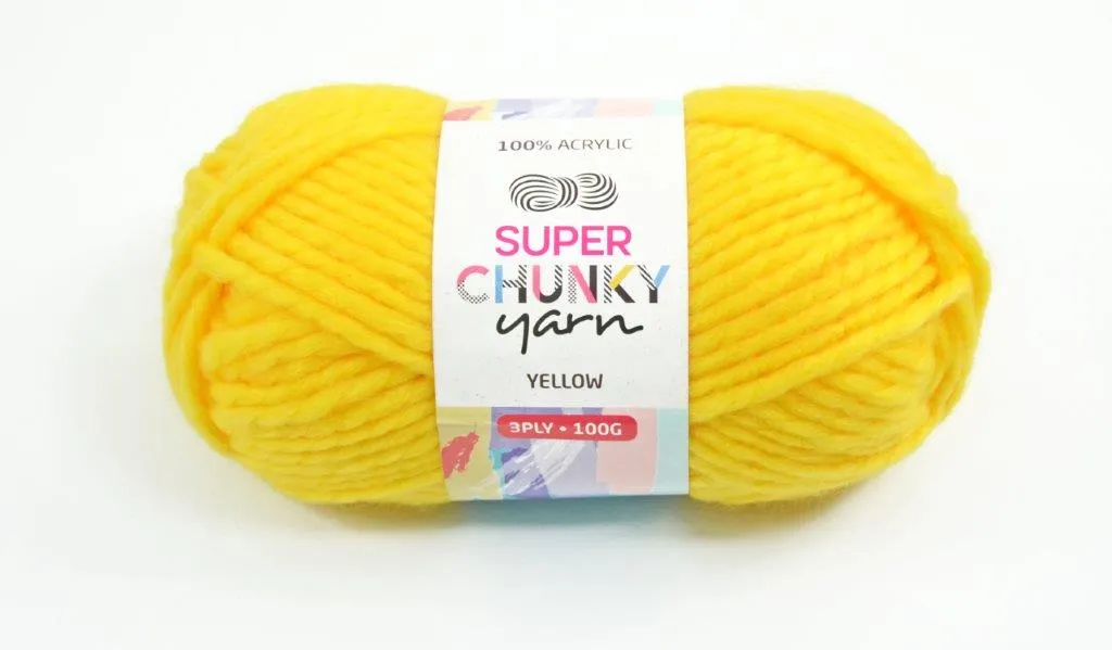 Super Chunky Acrylic Yarn 100g