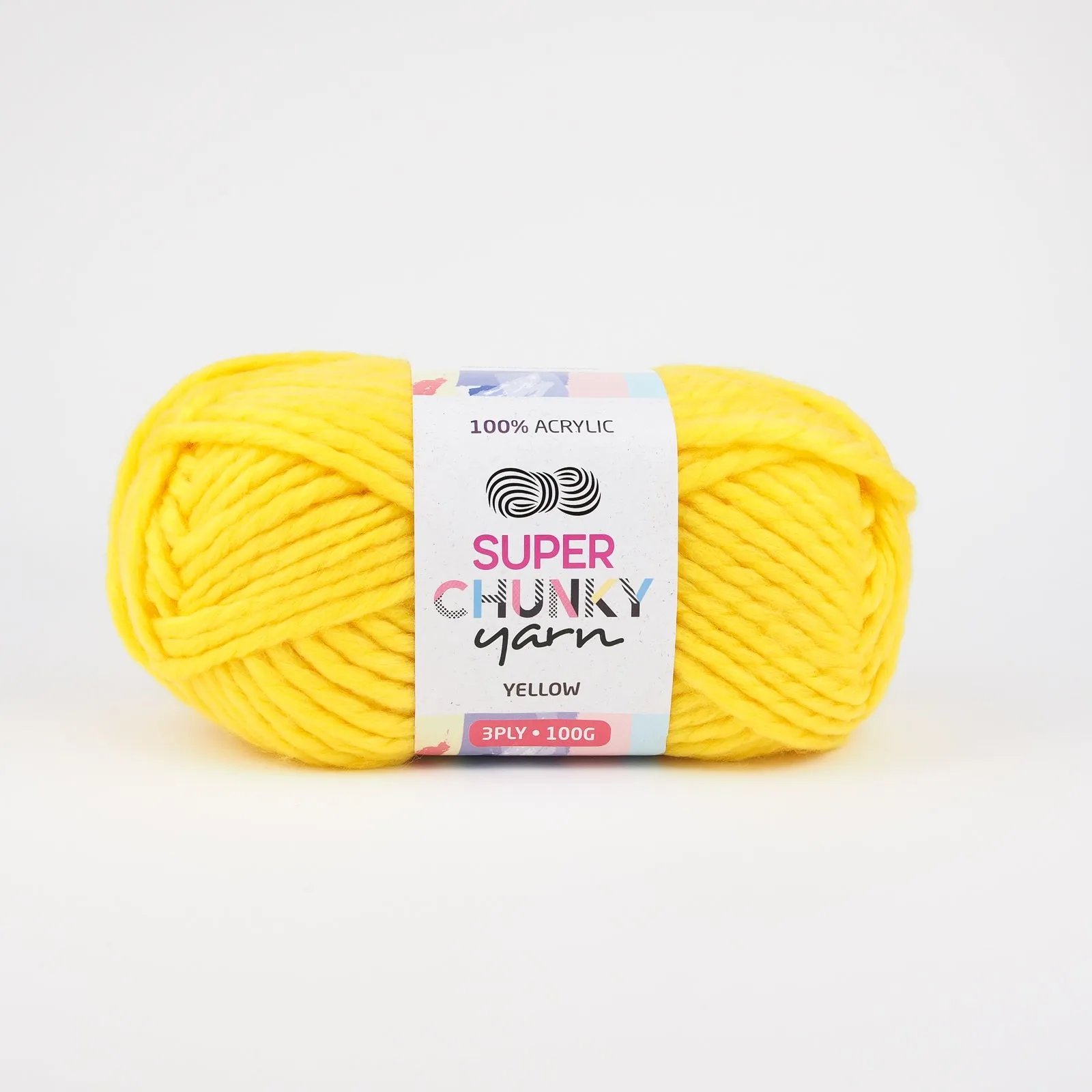 Super Chunky Acrylic Yarn 100g