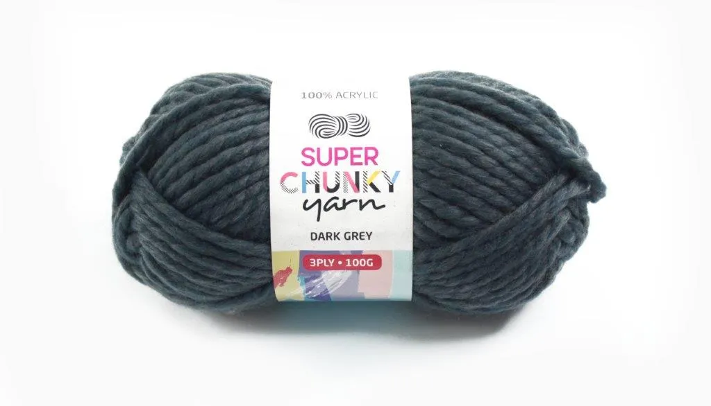 Super Chunky Acrylic Yarn 100g