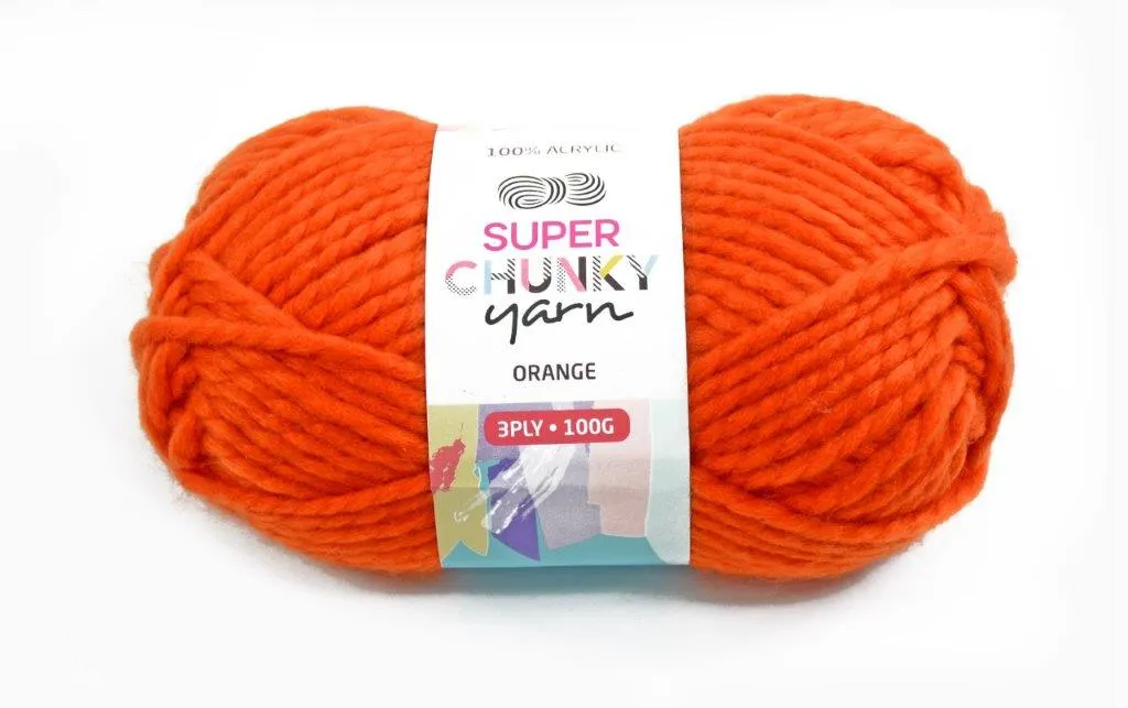 Super Chunky Acrylic Yarn 100g