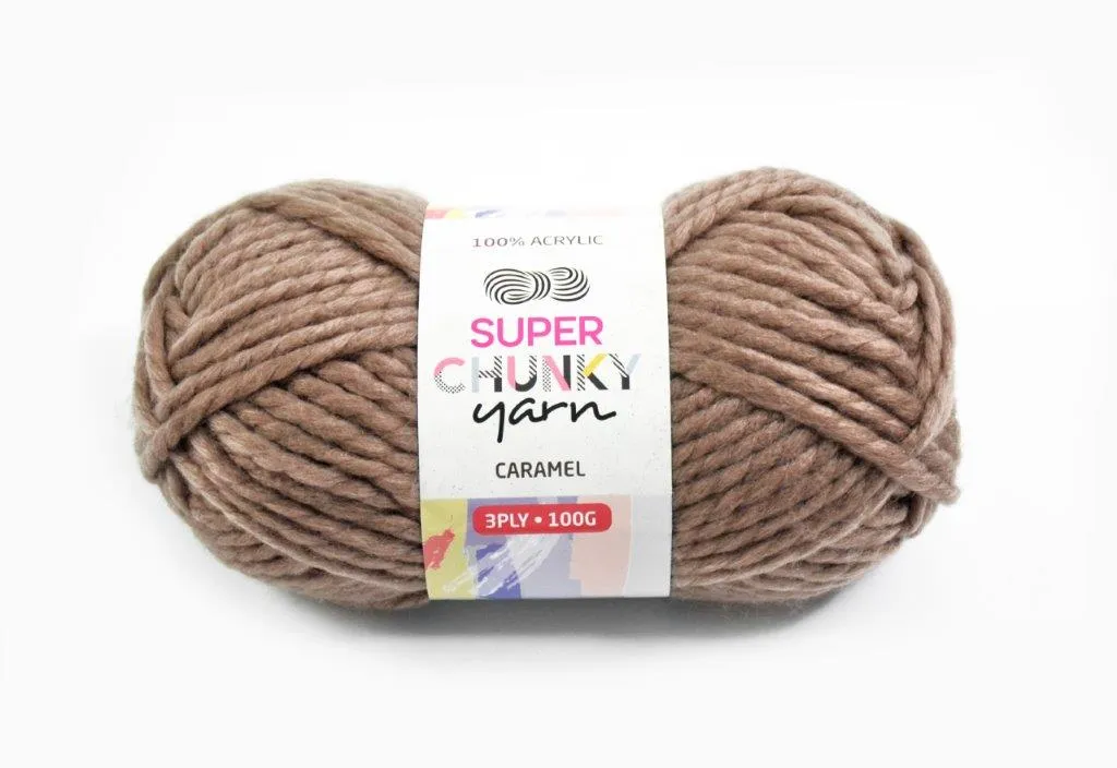 Super Chunky Acrylic Yarn 100g