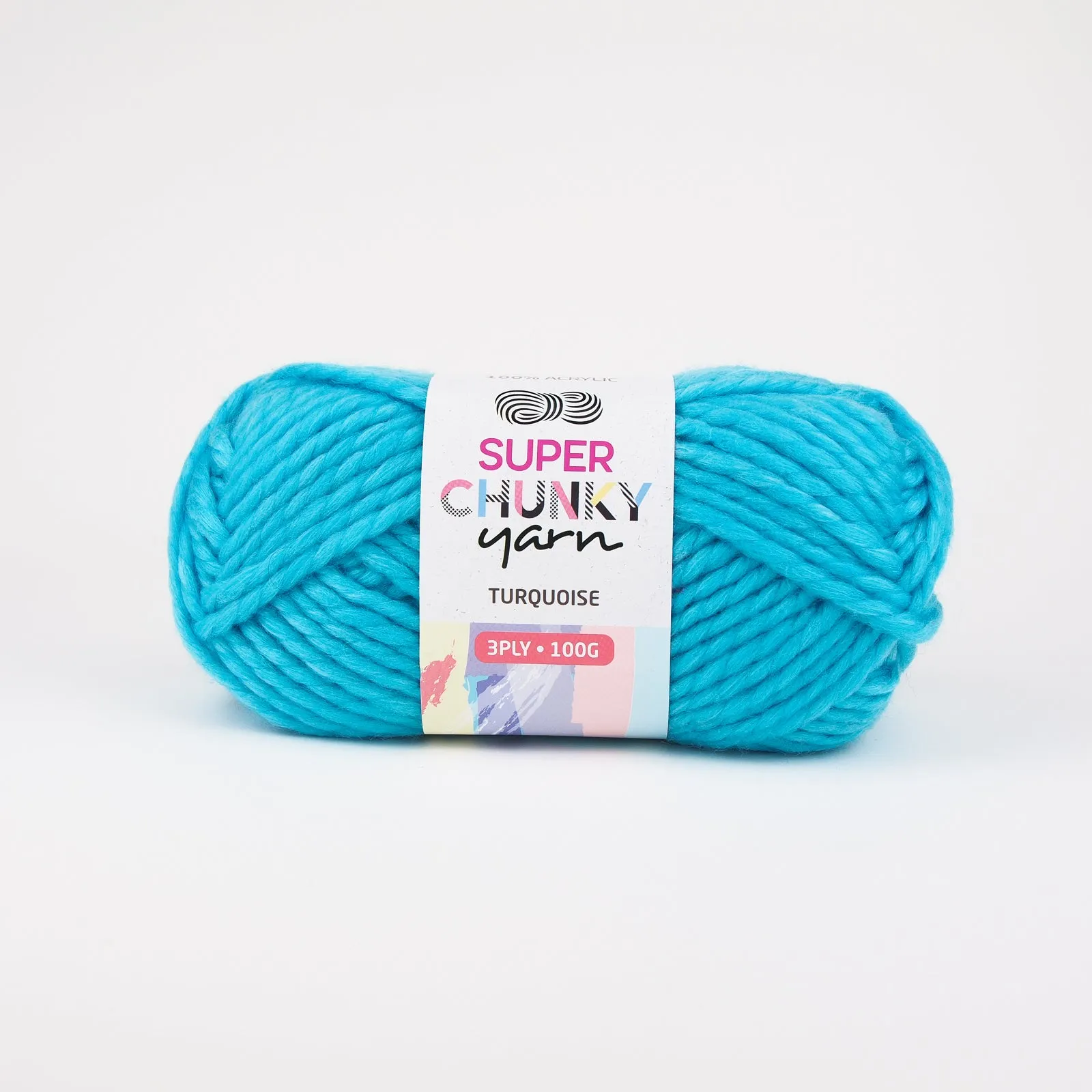 Super Chunky Acrylic Yarn 100g