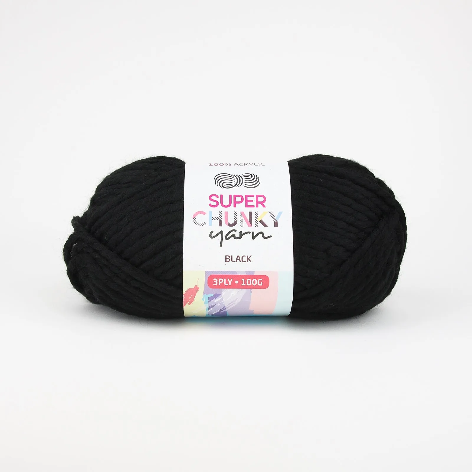 Super Chunky Acrylic Yarn 100g