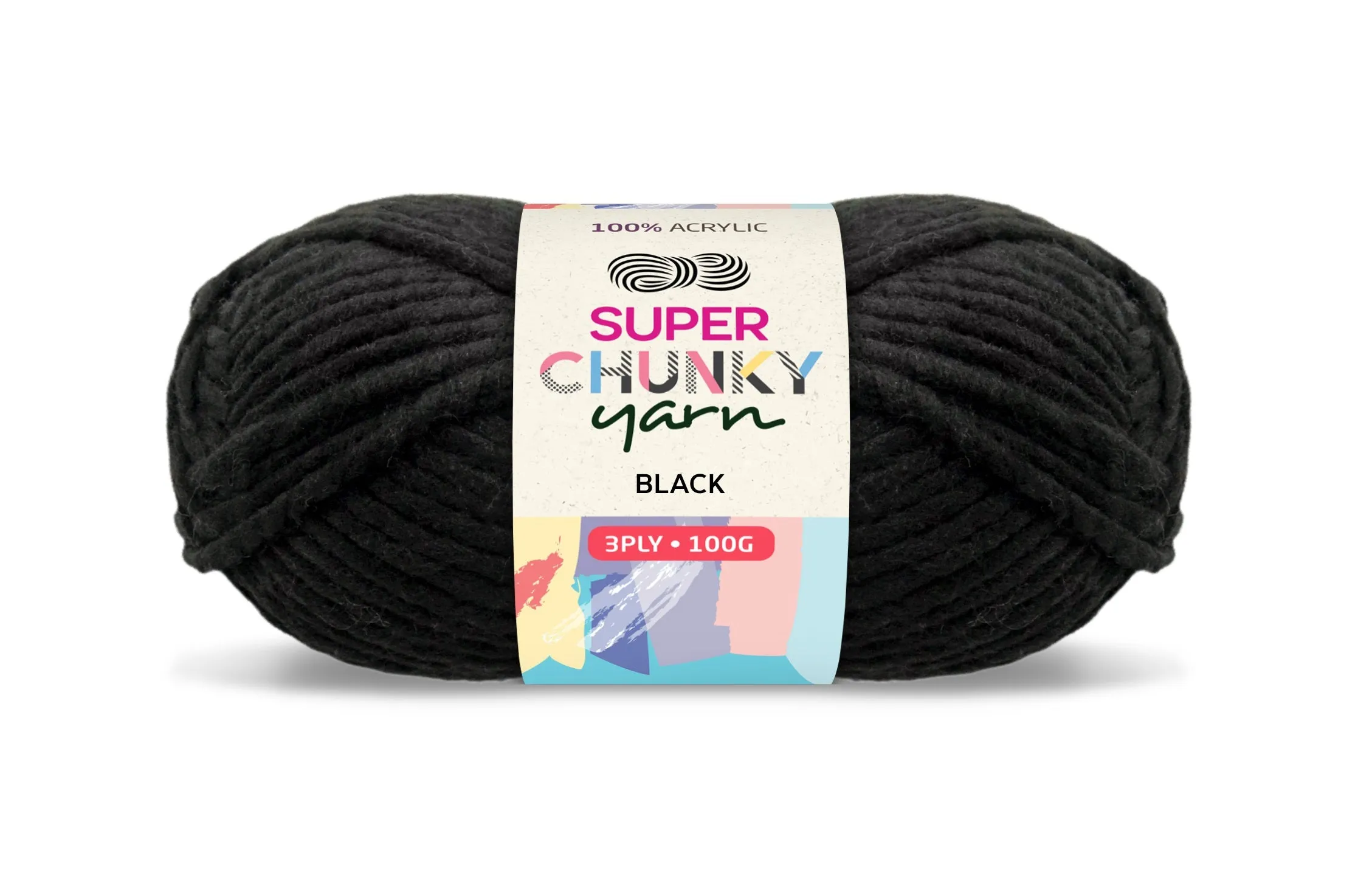 Super Chunky Acrylic Yarn 100g