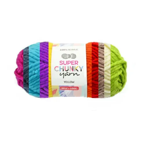 Super Chunky Acrylic Yarn 100g