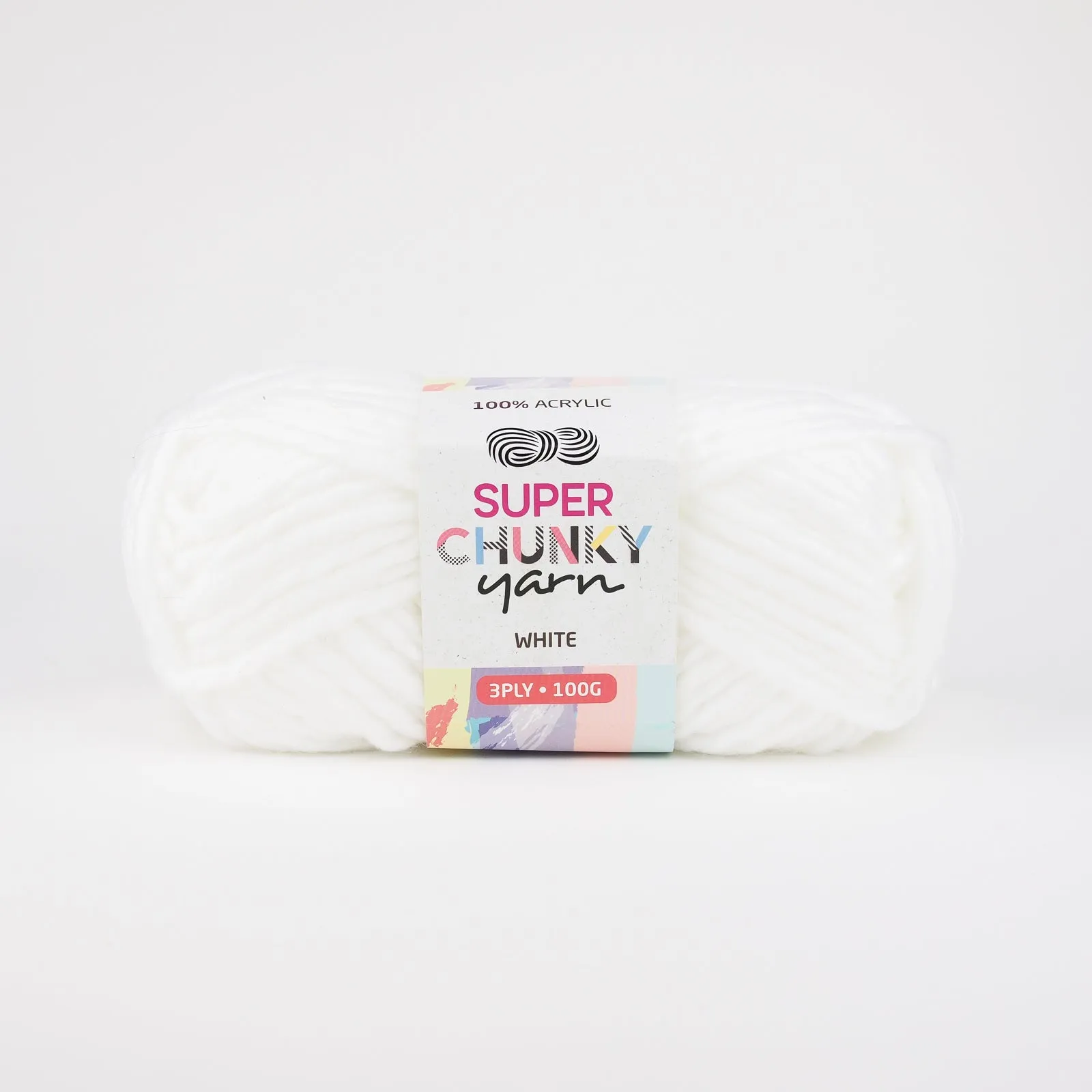 Super Chunky Acrylic Yarn 100g