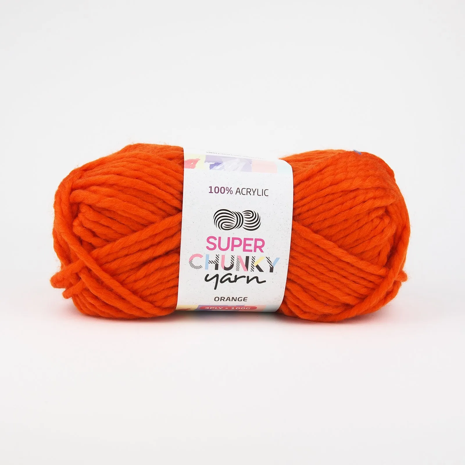 Super Chunky Acrylic Yarn 100g