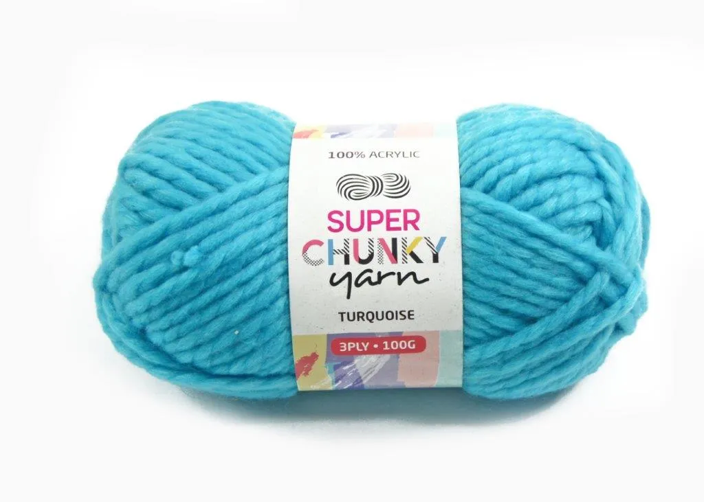 Super Chunky Acrylic Yarn 100g