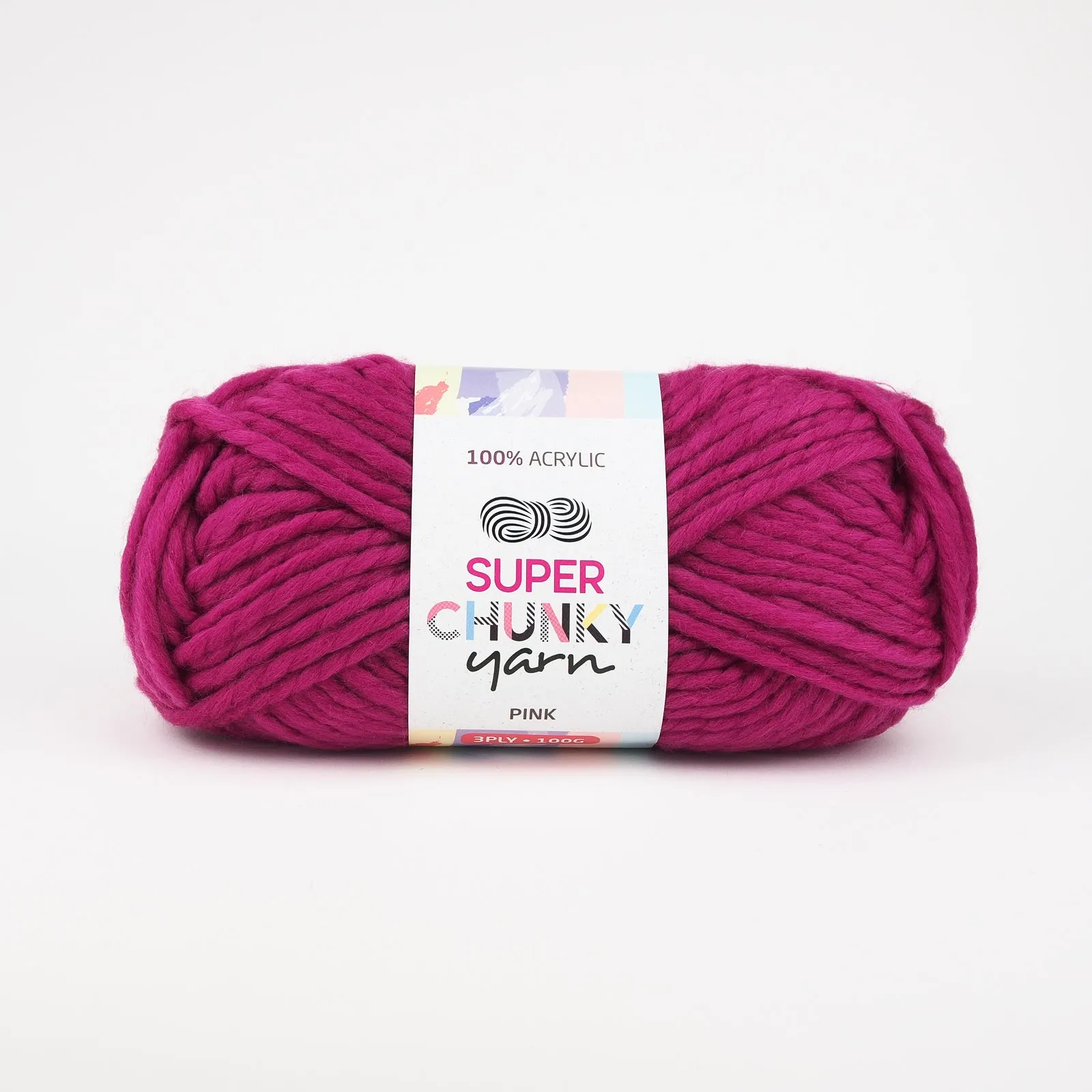 Super Chunky Acrylic Yarn 100g