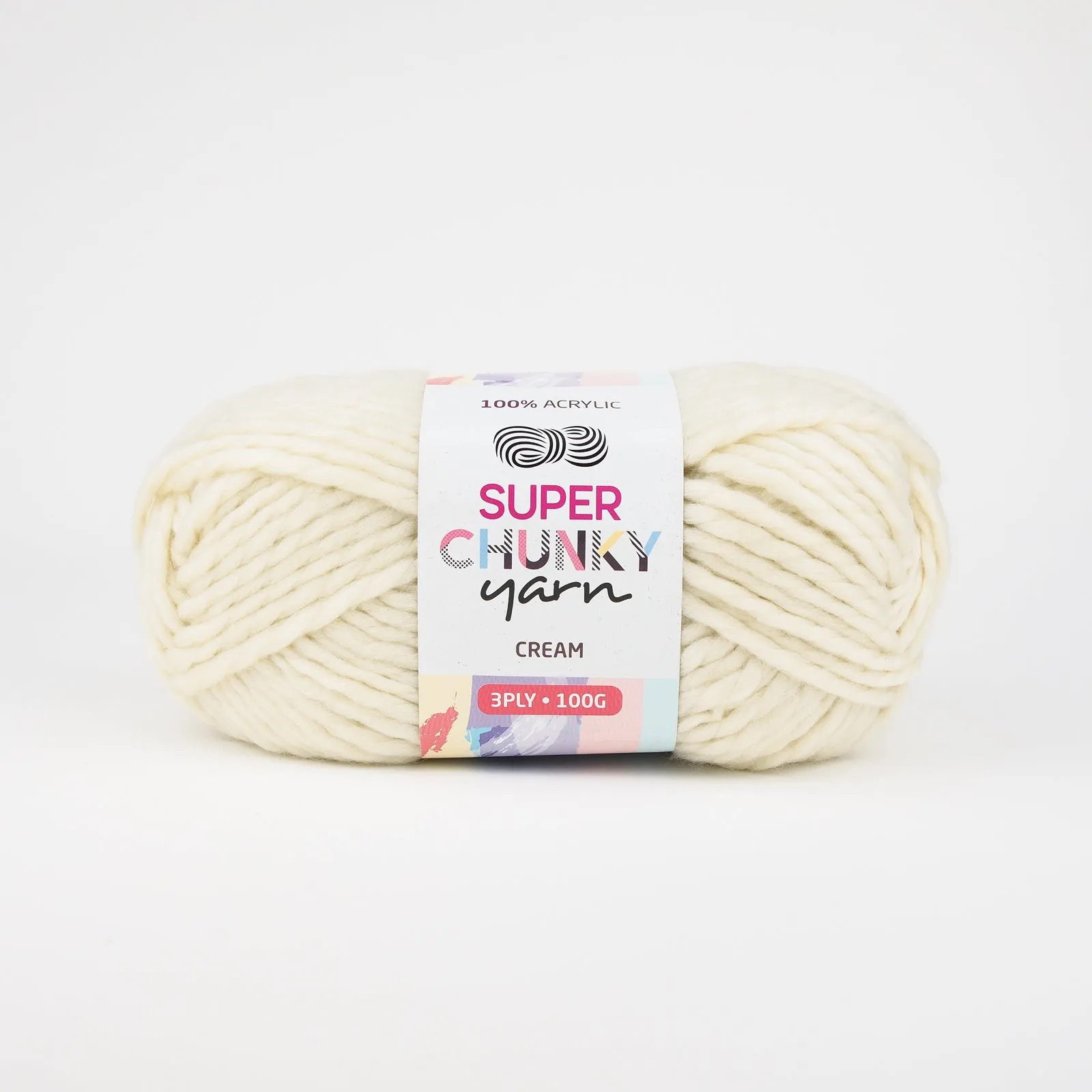 Super Chunky Acrylic Yarn 100g