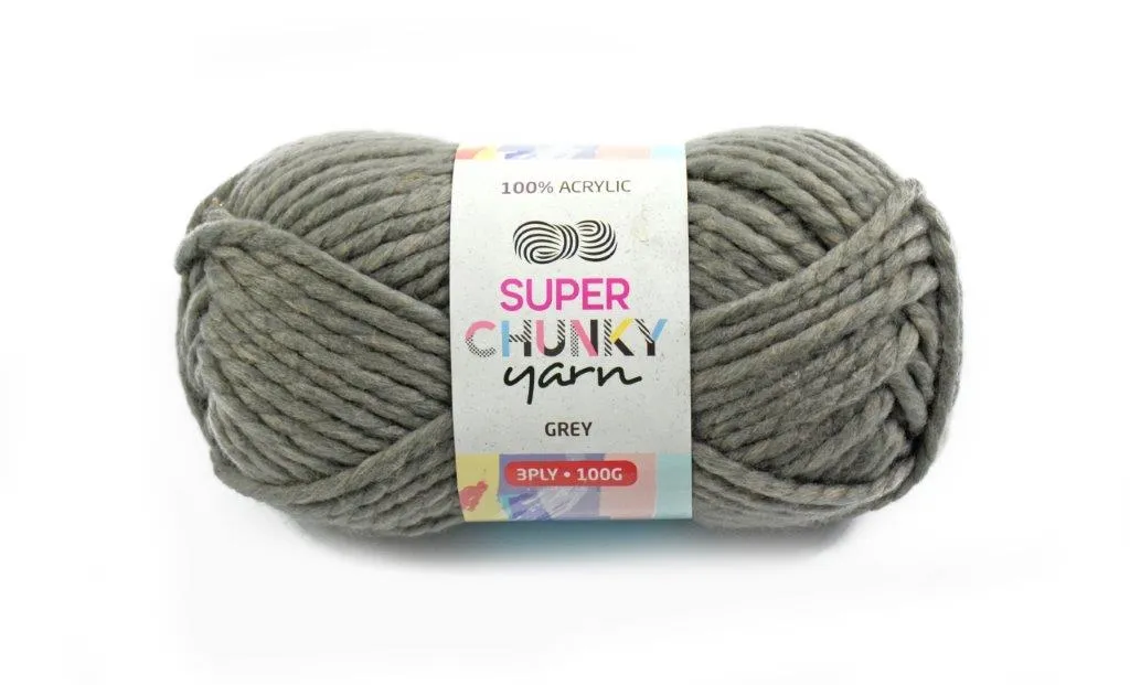 Super Chunky Acrylic Yarn 100g