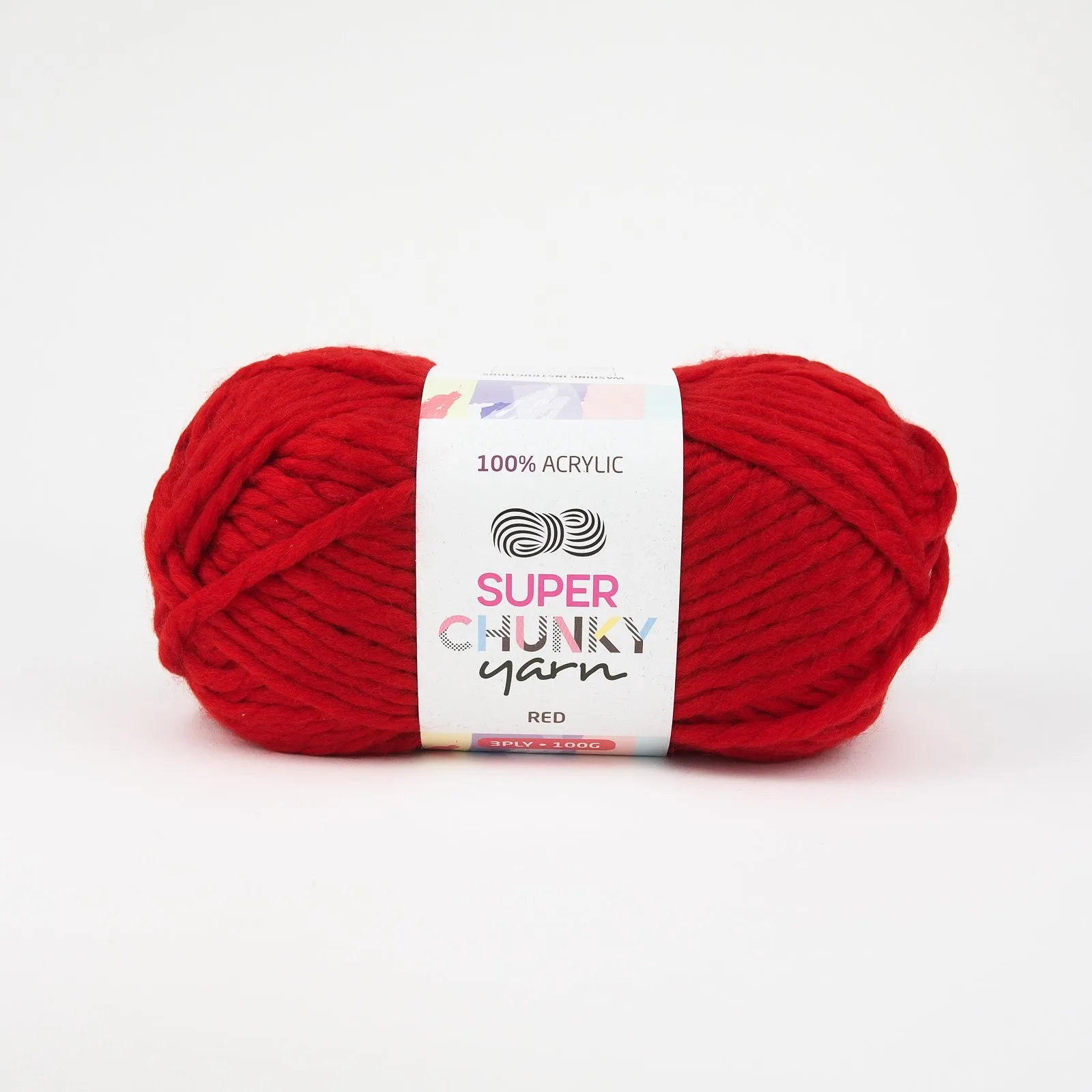 Super Chunky Acrylic Yarn 100g