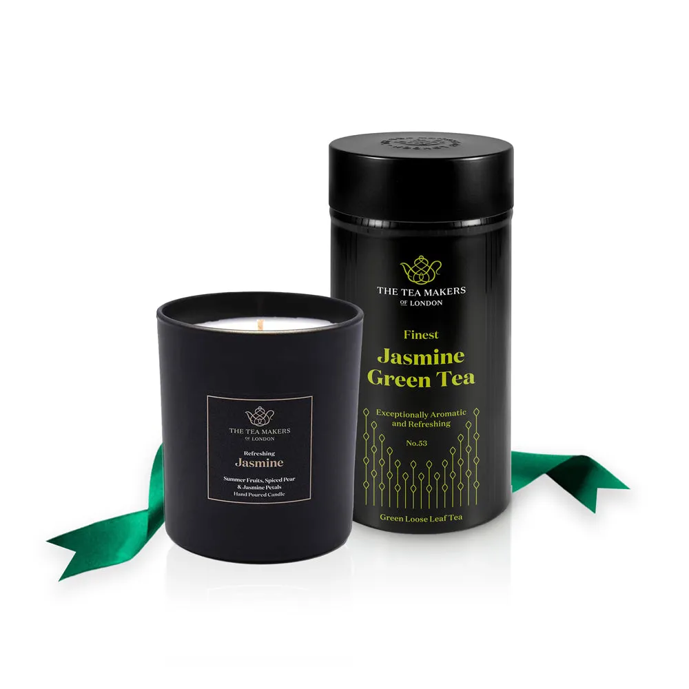 Tea & Candle Gift Set