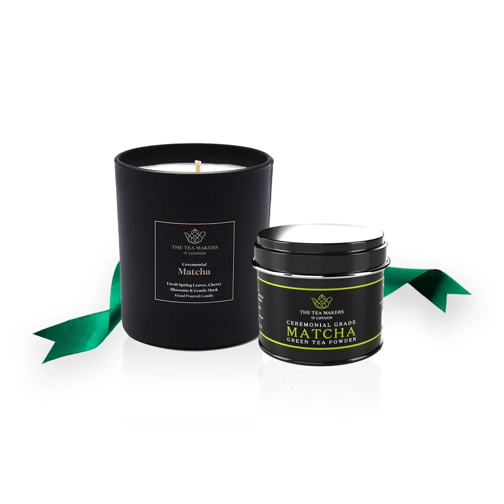 Tea & Candle Gift Set