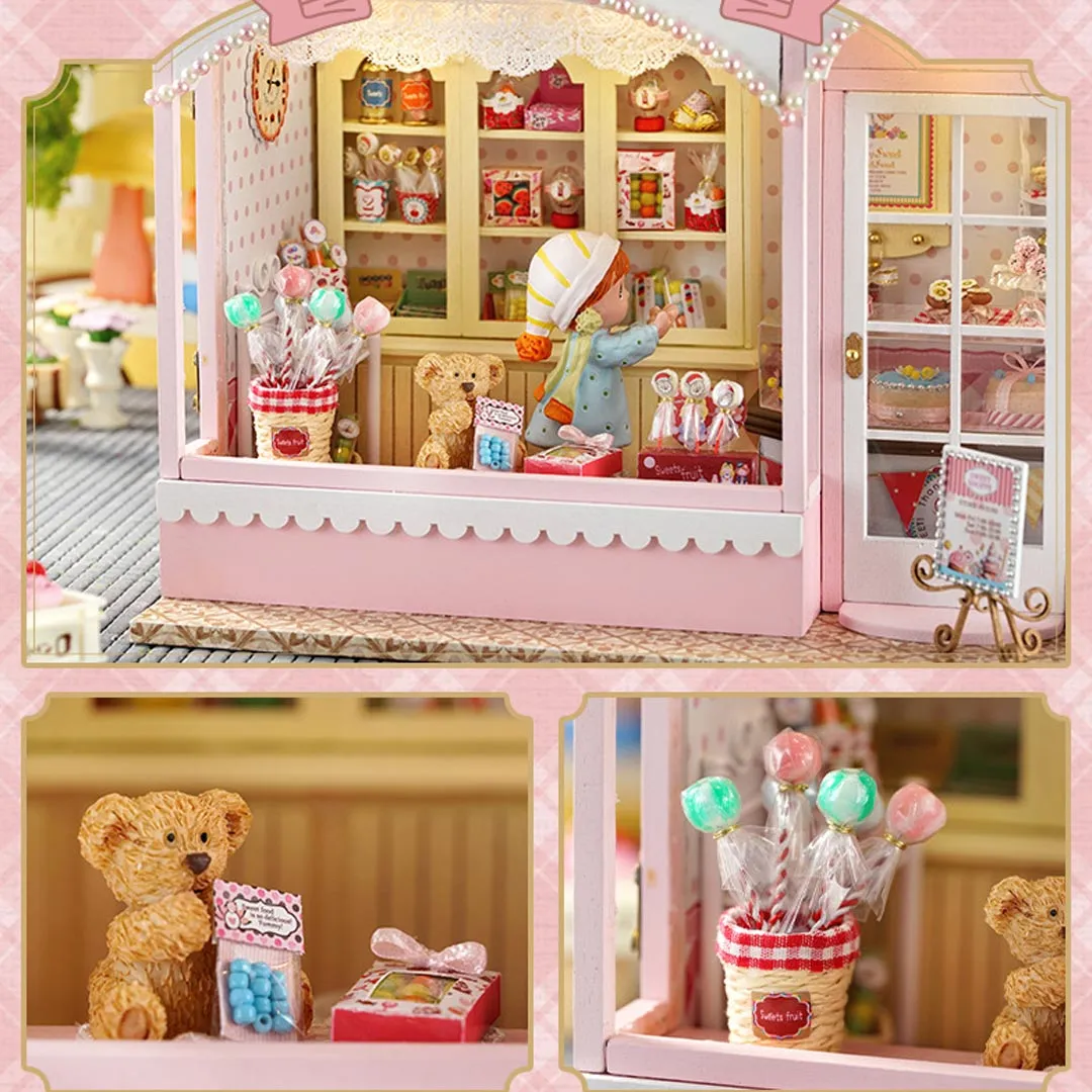 The Bear Story DIY Wooden Dollhouse Kit