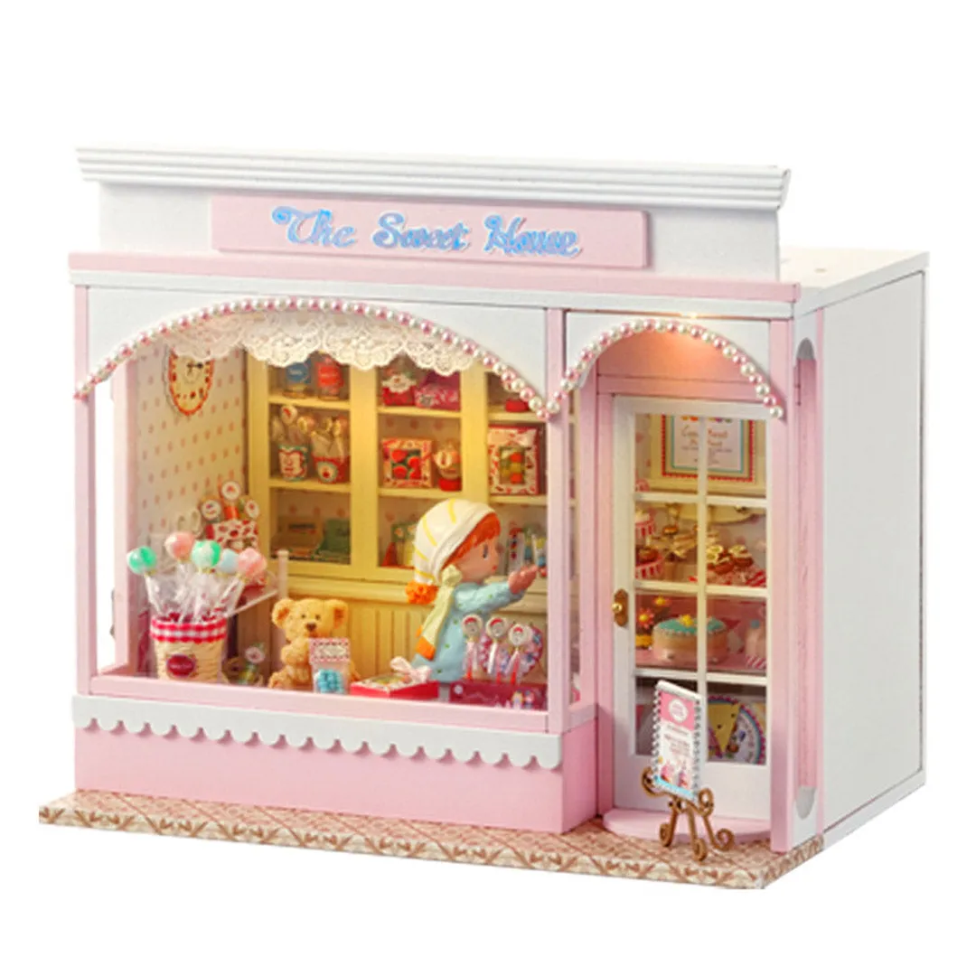 The Bear Story DIY Wooden Dollhouse Kit