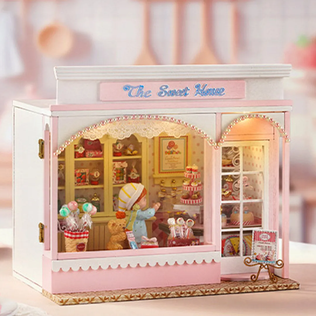 The Bear Story DIY Wooden Dollhouse Kit