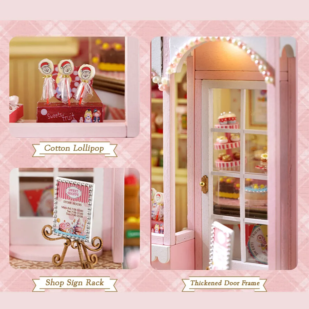 The Bear Story DIY Wooden Dollhouse Kit