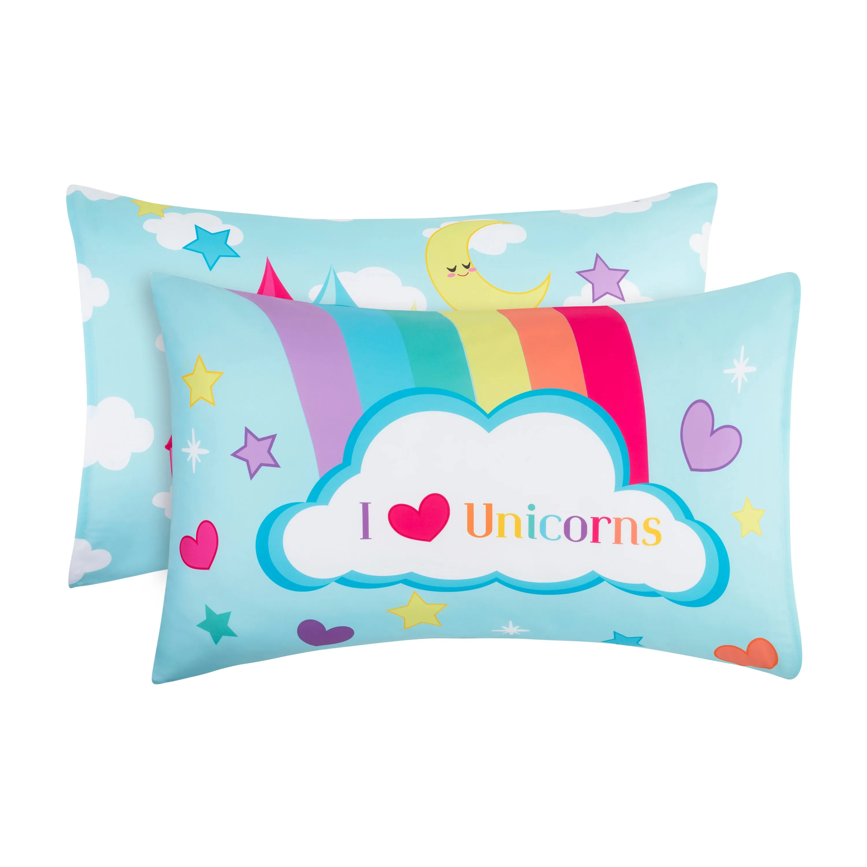 Unicorn 2 Pack Pillowcase Set