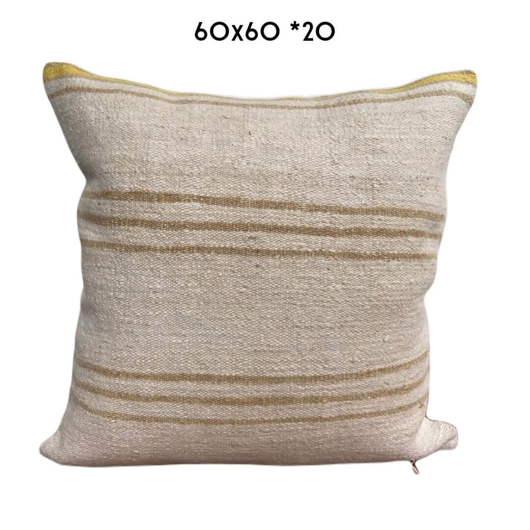 Vintage Hemp Cushions 60x60cm