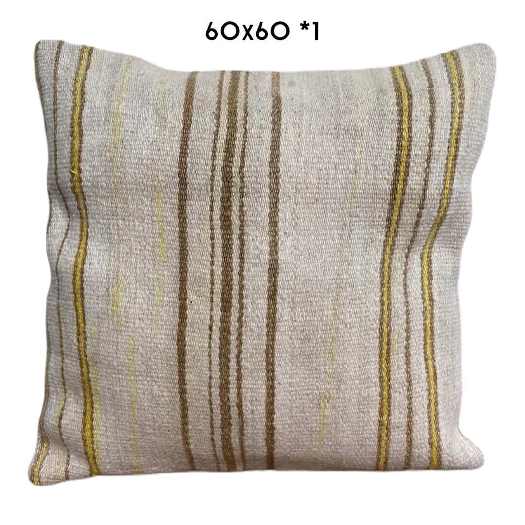 Vintage Hemp Cushions 60x60cm