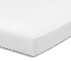 White Fitted Crib Sheet