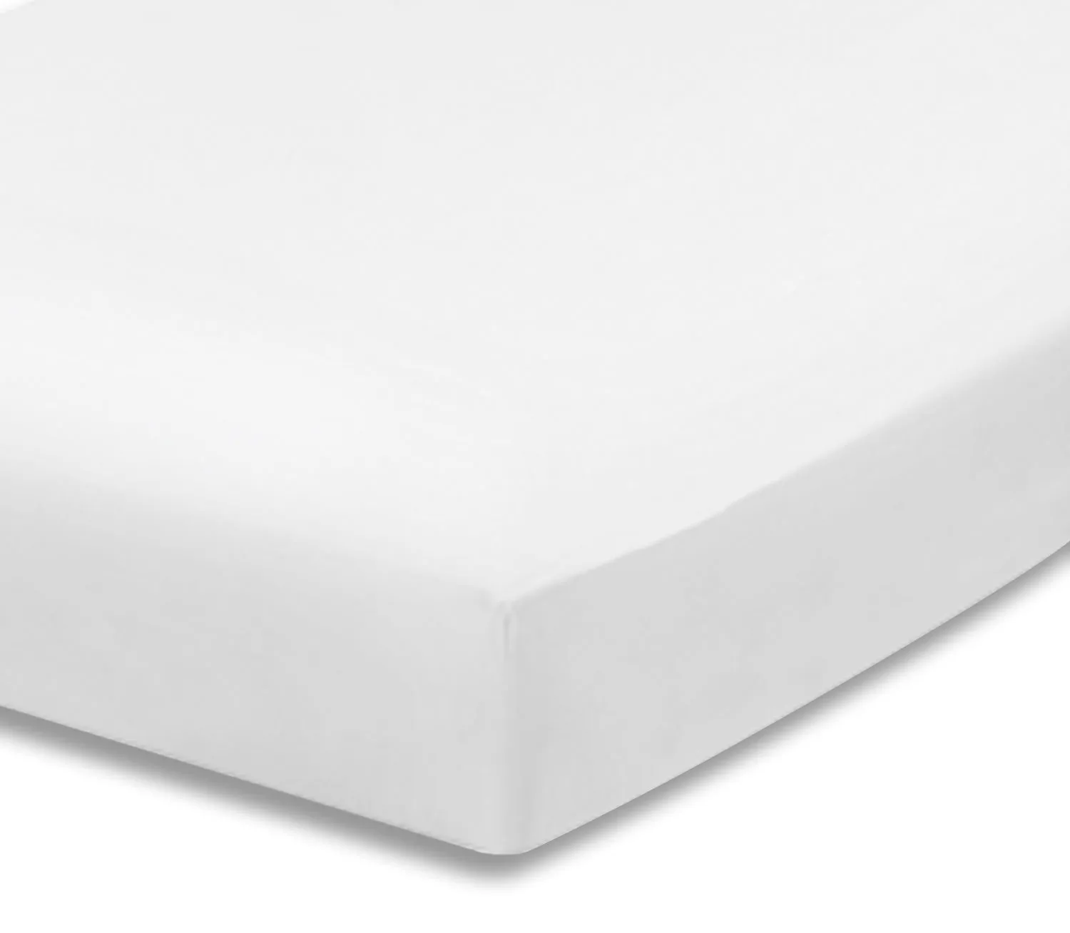 White Fitted Crib Sheet