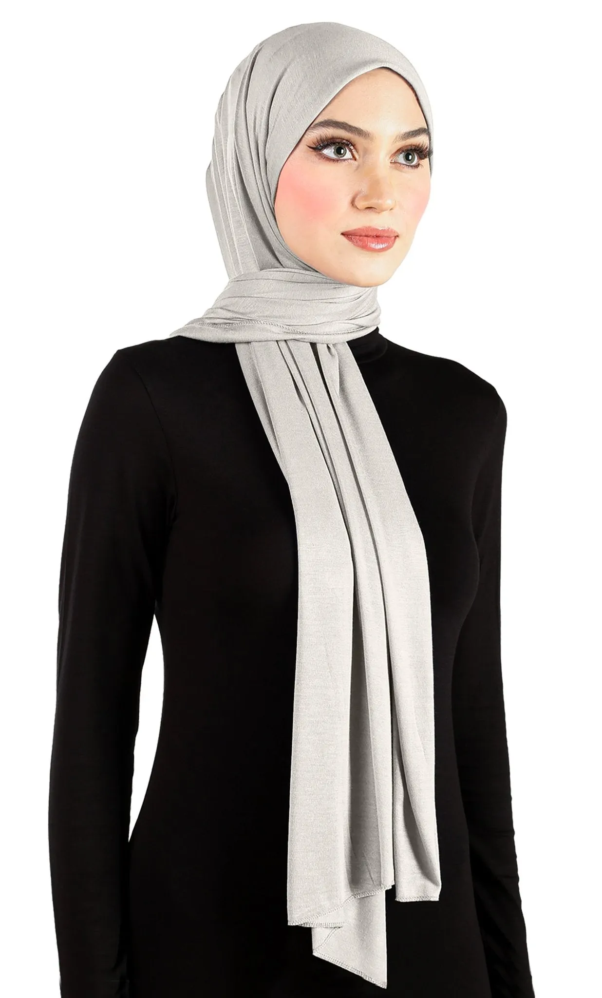 Wholesale 1 Dozen Cotton Jersey Hijab 78" x 30" Rectangle