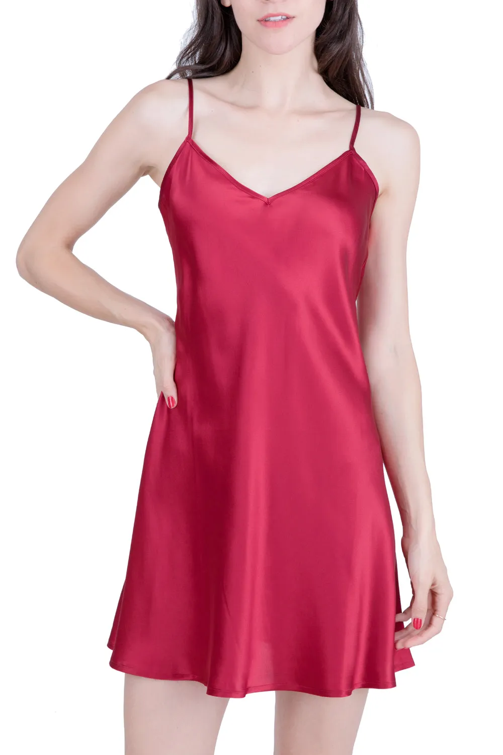 Women's Silk Sleepwear 100% Silk Chemise